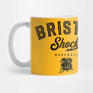 Bristol Shock Baseball over Yellow Mug